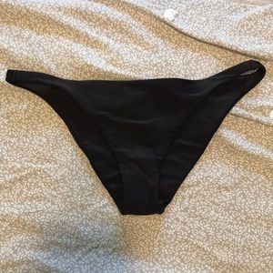 Black bikini bottoms